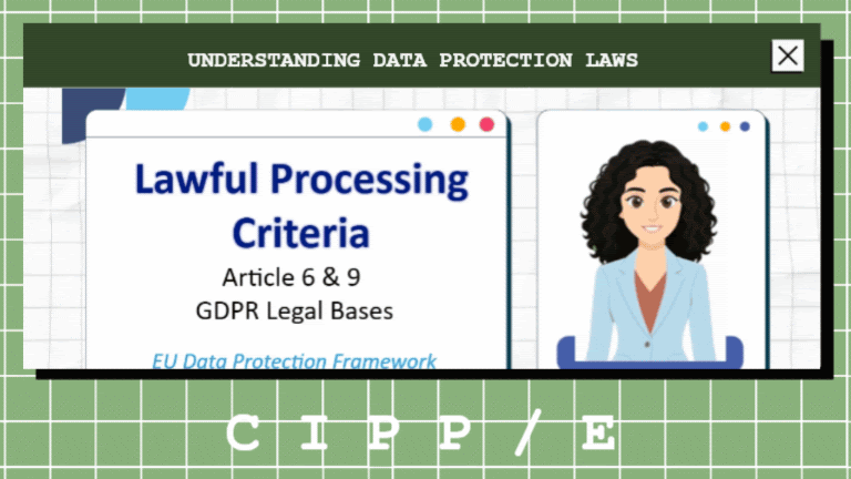 CIPP/E training overview